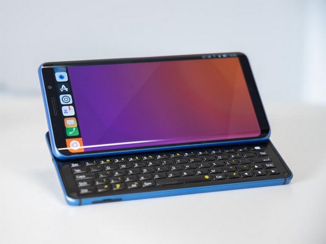 New F(x)tec Pro1 X QX1050 8+256GB Blue QWERTY XDA Phone Android 