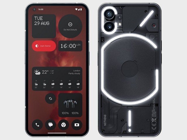 新品未開封 Nothing Phone 1 8GB 128GB ブラック Nothing Phone (1) A063 8+128GB Black 50MP 6.55