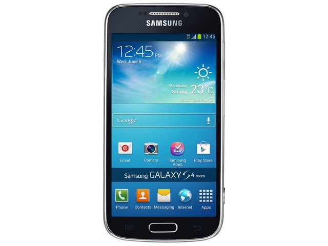 Samsung Galaxy S4 zoom SM-C101 C1010 Black 16MP 10x 4.3