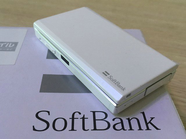 Samsung SoftBank 740SC SGH-V740 White 2MP Simple Unlocked